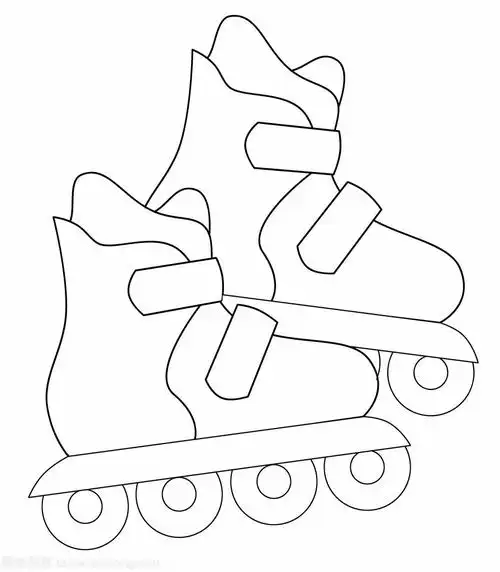 各种鞋子简笔画图片 - 简单简笔画