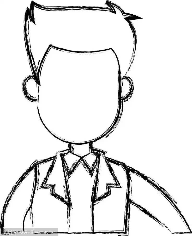 年轻人头像人物肖像人物形象