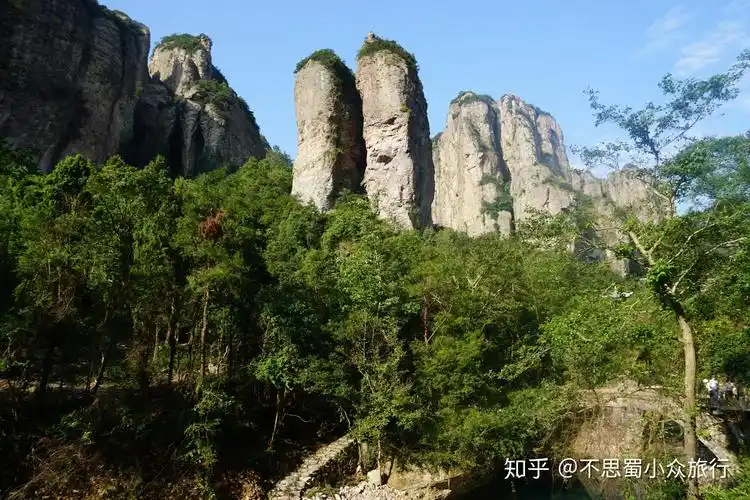 雁荡三绝之灵峰景区