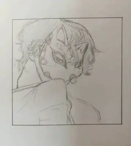 我要上热门#帮粉丝画的一个狐狸面具的小哥哥-度小视