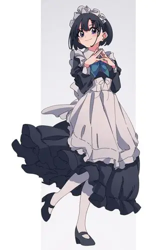 画渣自学日记1女仆装边缘褶皱画法与毛茸茸的猫耳的画法