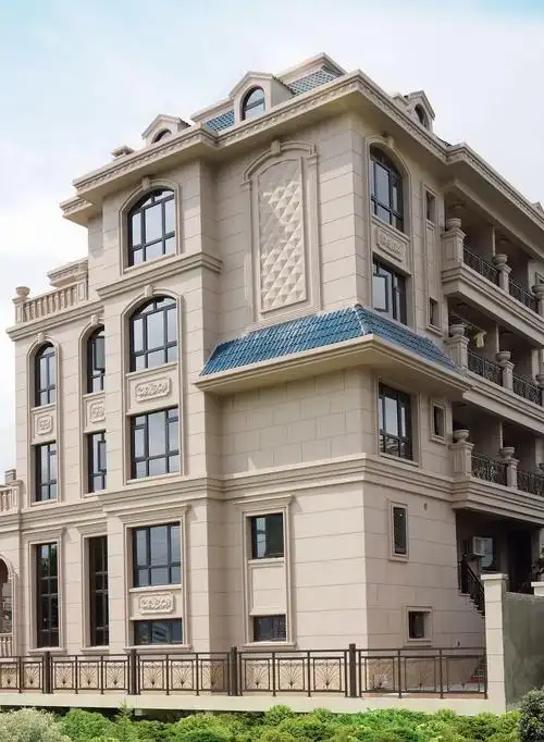 仿石漆成为乡村别墅外墙新宠