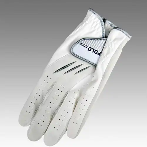 欧伦萨 高尔夫手套男士 纤维布手套 舒适柔软贴手套 黑白 欧伦萨(oulu