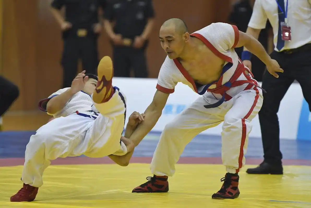 摔跤2019年全国中国式摔跤大奖赛开赛