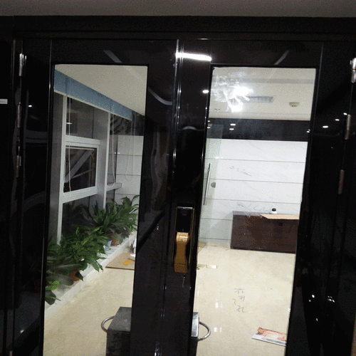 防火门不锈钢防火门 黄钛金玫瑰金黑钛金防火玻璃门 资料齐全.