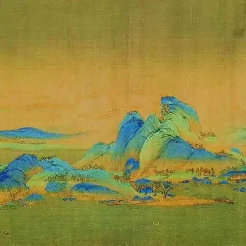 《千里江山图》:宋代名画. - 美篇