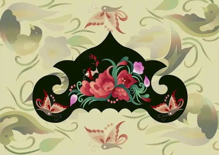 国风壮族纹样文创