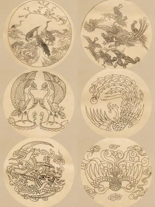 不得不看的传统美学凤凰纹纹样图案寓意