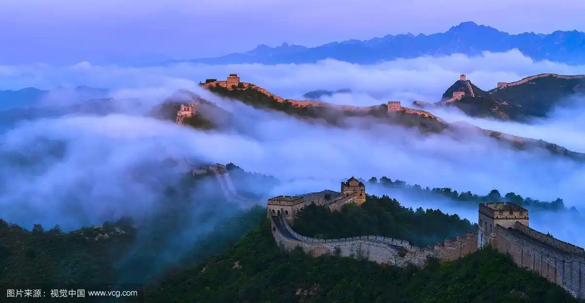 金山岭长城云海