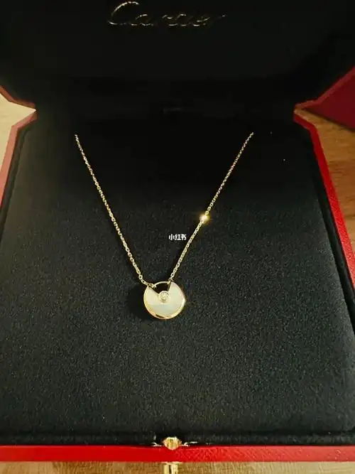 卡地亞  #护身符项链  #cartier  近期skp周年庆活动,本来就想选个白