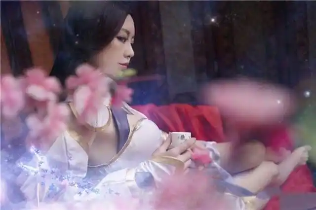 王者荣耀紫霞仙子露娜唯美cosplay