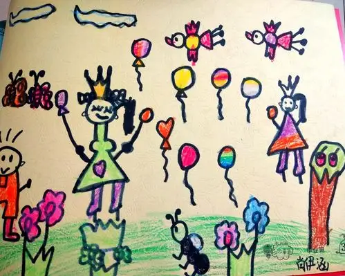 汇阳幼儿园大班肖伊涵绘画作品秀