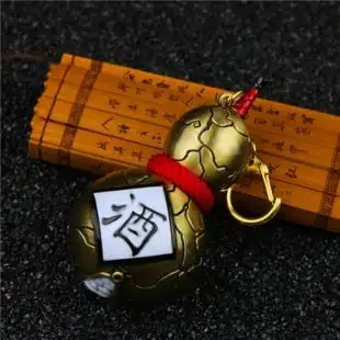 阴阳师酒吞童子酒壶合金白狼挂件青行灯大天狗安倍晴明扇模型弓箭
