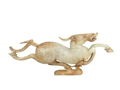 汉代白玉马,"道"的化身,驰骋四海八荒彰显龙马精神