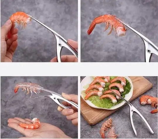 虾的剥法图解怎样剥