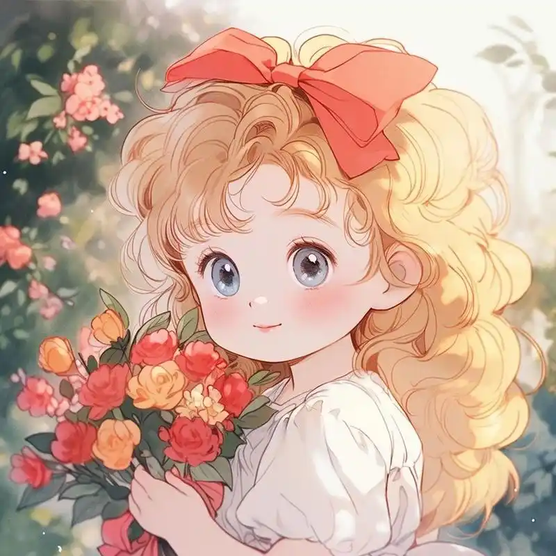 治愈系头像:可爱的小天使