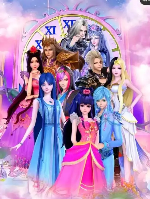 叶罗丽合照你们哪一张呢