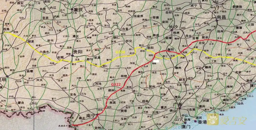 g356国道将来了!途经万安,遂川,井冈山,万安段已启动开工建设!