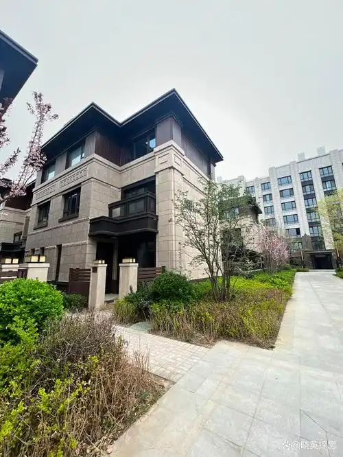 城建北京合院,顺义别墅区现房别墅,户户都有庭院