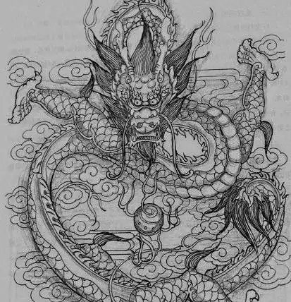 素描龙怎么画