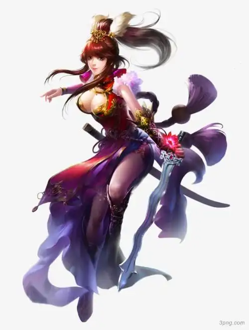 标签:游戏人物游戏角色古装兵器仙侠侠客侠士女侠游戏人物设计广告