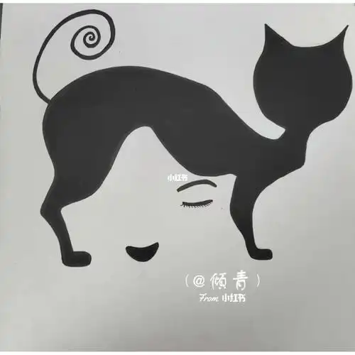 "图"与"底"的反转#平面构成