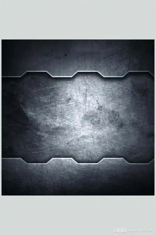 锯齿状金属铁板钢板背景高清图片