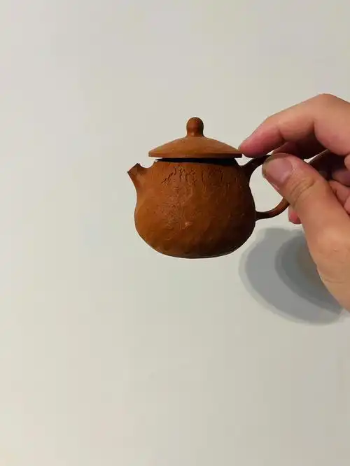 柴烧手捏紫砂小壶90cc泡极品单丛岩茶神器