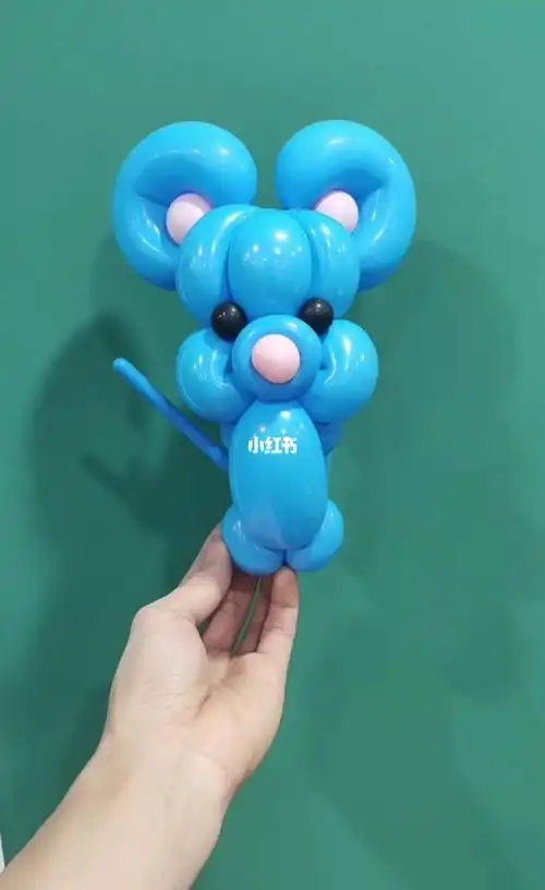 动物系列-小老鼠_公仔_气球_气球公仔_兴趣爱好_手工