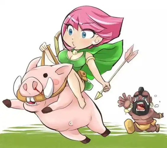 《部落冲突》捕捉到村庄最萌的风景-玩家作品