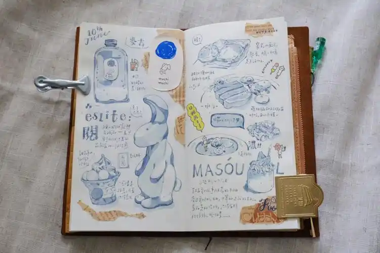 手帐分享夏日风味