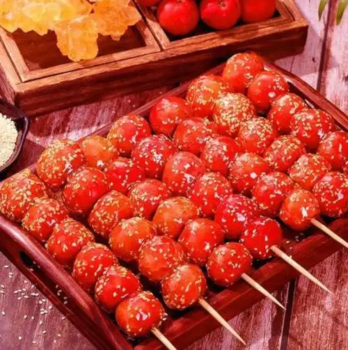 阳光正好,一起学做冰糖葫芦