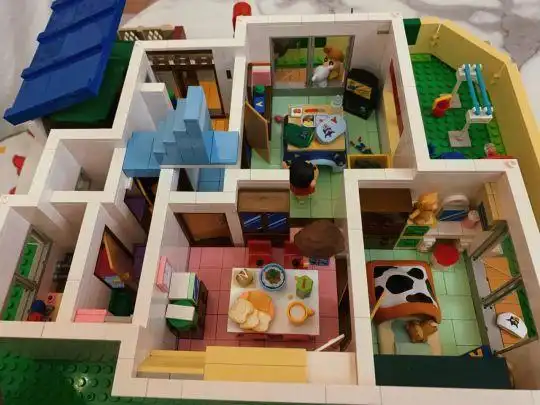 乐高积木房子拼装图纸