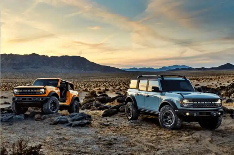 经典硬汉复活,全新福特bronco发布,牧马人的老对手回来了