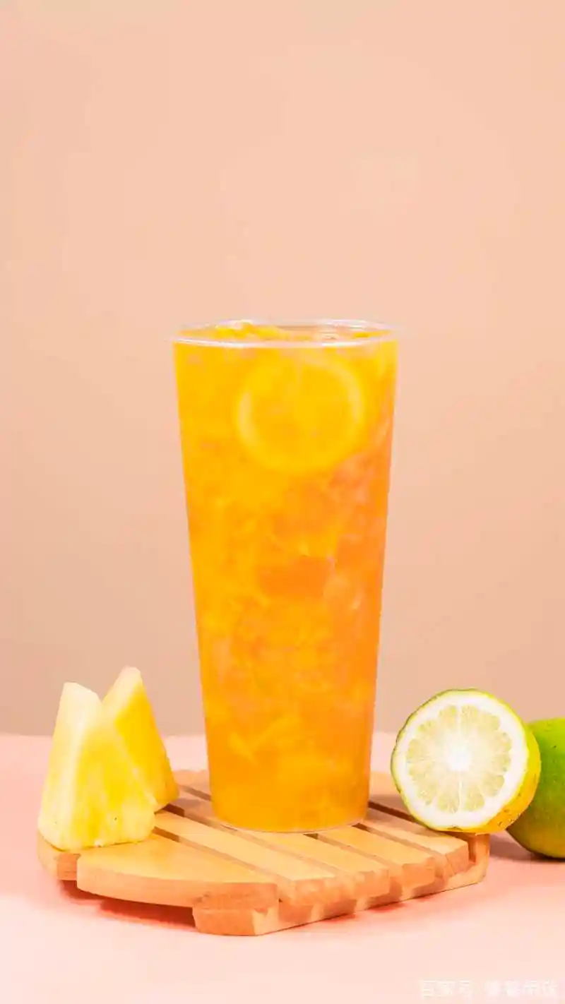 甜橙菠萝蜜茶制作,自己自己也能做的水果茶