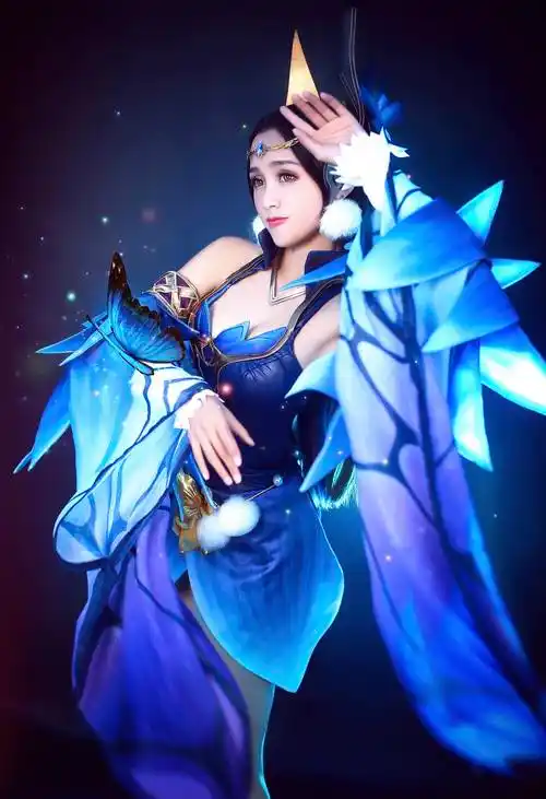 王者荣耀貂蝉cos,和小姐姐在仲夏夜一起做个美梦?