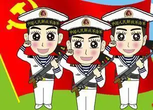 海陆空三军儿童简笔画