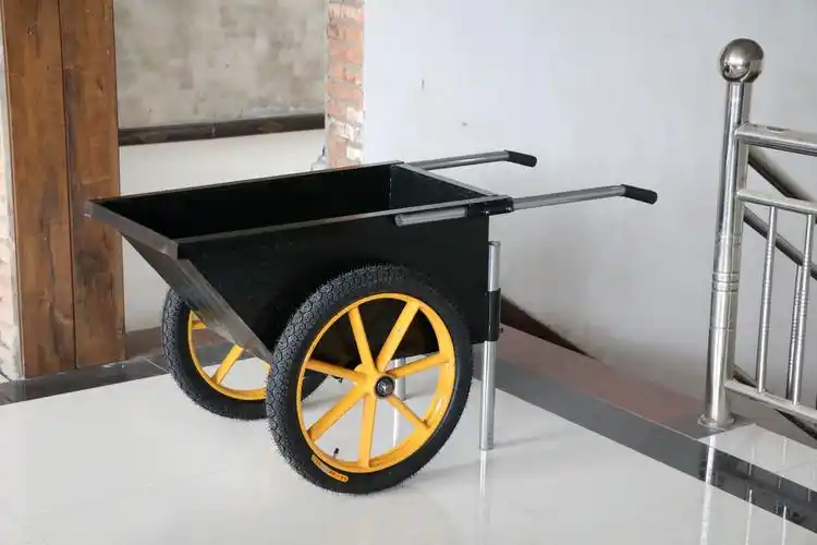 家用养殖翻斗车工地建筑工程手推拉货车拉土推土车手推车搬运拉砖