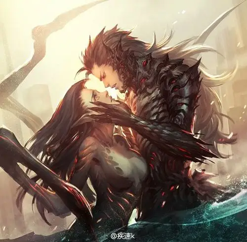 哥斯拉拟人 作者见水印