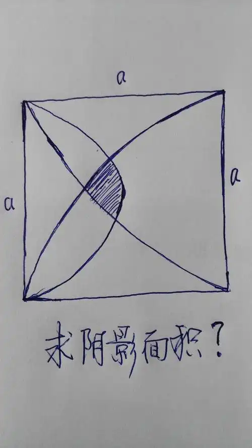 小学数学:求阴影的面积?大学生看到这些题心理阴影该多大呀!