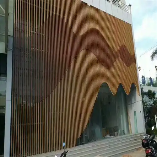 铝方通装饰造型外墙装饰铝方管