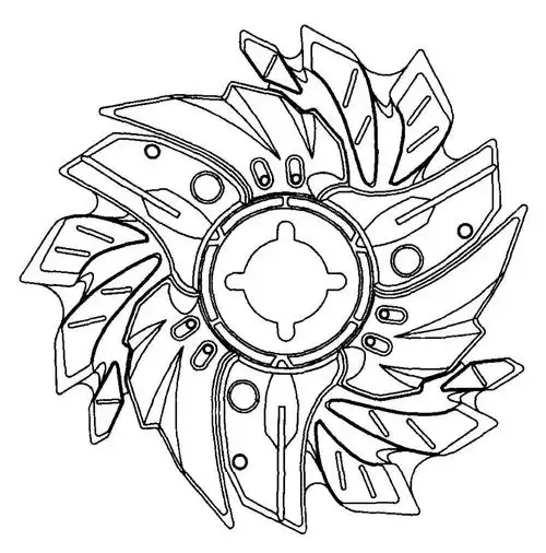 玩具陀螺组件606216