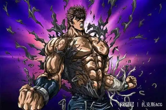 日本动漫中的五大超级肌肉男第一名毫无悬念肌肉大的吓人