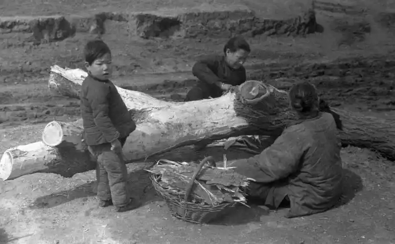 1942年河南大饥荒真实照片,每一张都触目惊心,让人心酸