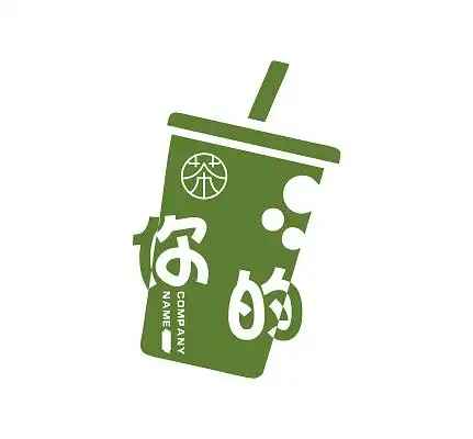 标志奶茶logo绿色茶标志茶logo茶vi茶叶标志茶叶logo传统风格茶叶茶行