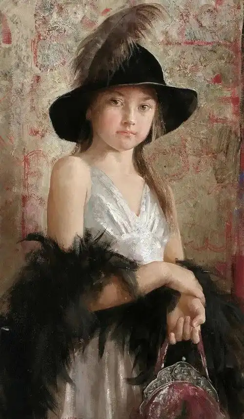 世界著名的少女油画世界最著名的油画