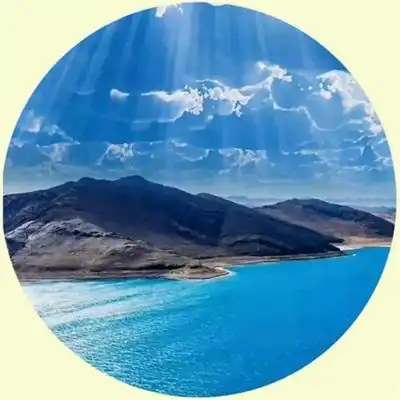 青山绿水圆头像_风景静物头像_我要个性网