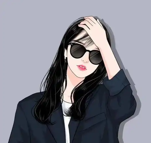 2023年最新版的女微信头像图片,这些头像以古灵精怪为主题,形象独特