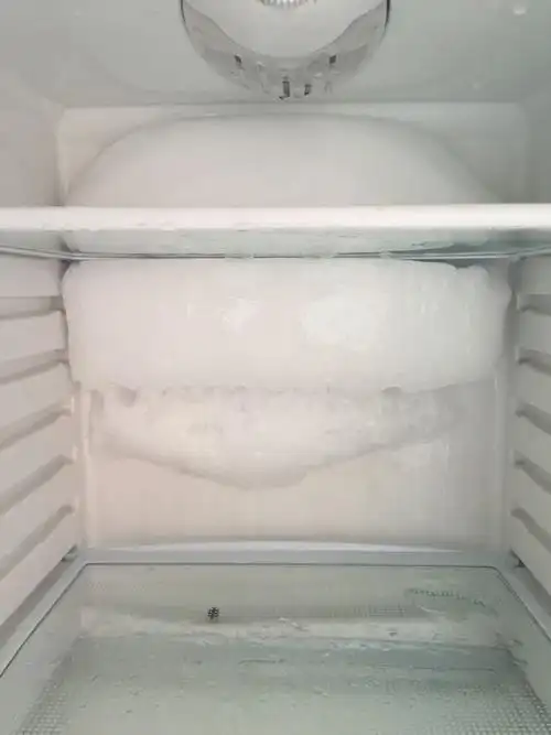 海尔冰箱保鲜结一堆冰