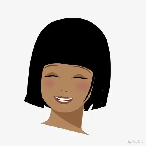 卡通人物头像png素材透明免抠图片-动植人物